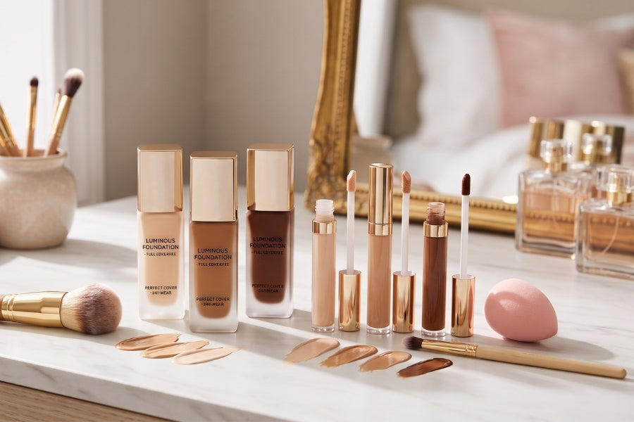 Bases de maquillaje y correctores