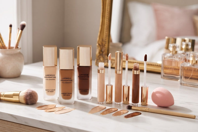 Bases de maquillaje y correctores