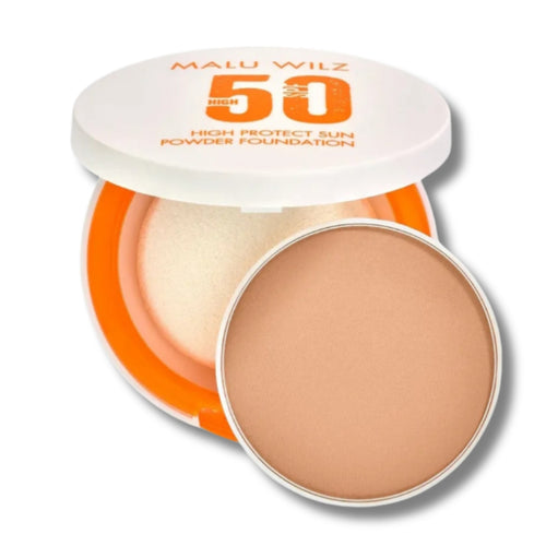 Base de maquillaje compacta con FPS50